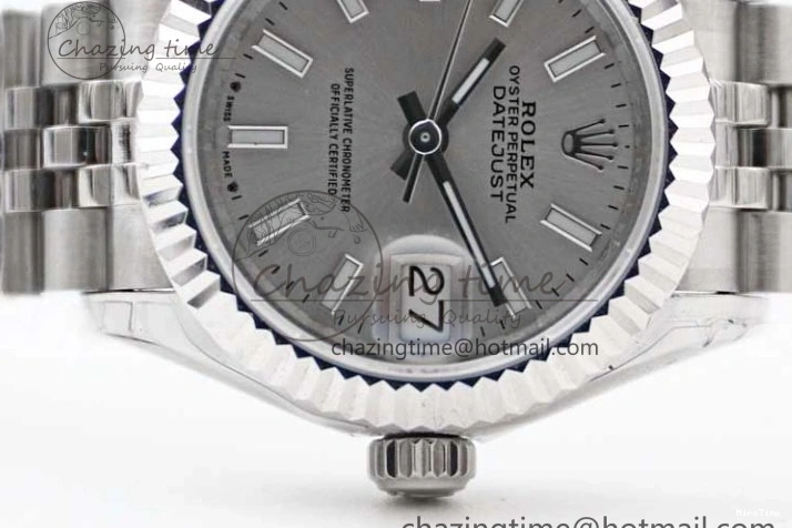 MiroTime 0103 Lady DateJust 28 SS TWF 1:1 Best Edition 904L Steel Silver Dial on President Bracelet NH Stylish 2178